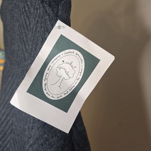 Isabel Garreton Girl's 4 Gray Pink Wool Blend Short Sleeve Knee Length Dress - Picture 6 of 14